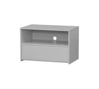 Meuble TV avec tiroir 70 cm pin Gris Nuage Yissa