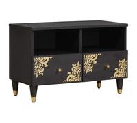 vidaXL Meuble TV 70x33x46 cm en bois de manguier massif