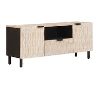 Meuble TV avec tiroir avec stockage Bois de mangue massif Cabinet salon vidaXL v