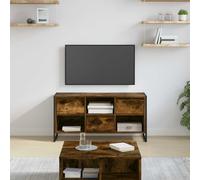 Meuble TV avec tiroir avec stockage Bois d'ingénierie Support en bois vidaXL vid