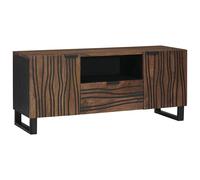 vidaXL Cabinet TV 105x33.5x46 cm en manguier Massif
