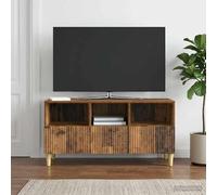 Meuble TV avec tiroir Bois d'ingénierie Basse moderne vintage Mobilier vidaXL vi
