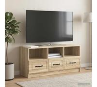 vidaXL Meuble TV Chêne artisanal 102 x 34,5 x 47 cm Bois d'ingénierie