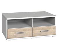 Meuble TV bas coloris Blanc, rechampis imitation chêne - Longueur 46 x Hauteur 38 x Profondeur 40 cm-PEGANE- Blanc https://www.fnac.com/mp48529438/Meuble-TV-bas-coloris-Blanc-rechampis-imitation-chene-Longueur-46-x-Hauteur-38-x-Profondeur-40-cm-PEGANE/w-4?oref=e610a569-ff57-2eca-5855-2d2e780aecb6