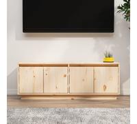 vidaXL Meuble TV 110x34x40 cm Bois de pin massif