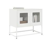Meuble TV anthracite 68x39x60,5 cm acier laminé à froid banc tv vidaXL