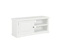 Meuble TV Blanc 90 x 30 x 40 cm Bois