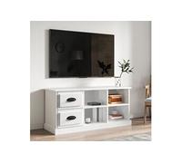 Meuble TV Armoire de Télévision Rangement Intérieur Bois d'Ingénierie vidaXL