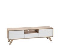 Meuble Tv Blanc Forester Blanc