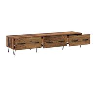 Meuble TV Bois ancien 150 x 36 x 30 cm Bois d'ingénierie_2 ans garantie_62309