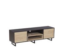 Meuble Tv Bois Clair Bois Foncé Maine Marron