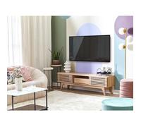 Meuble TV bois clair DETROIT