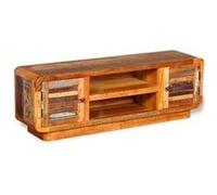 Meuble TV - VIDAXL - Bois de récupération massif - Porte(s) et tiroir(s) - Vintage - 120 x 30 x 40 cm