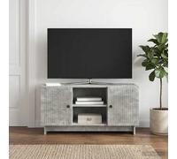 Meuble TV Bois d'ingénierie Armoire moderne Centre divertissement vidaXL vidaXL