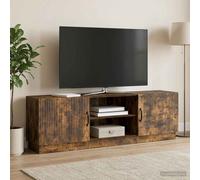 Meuble TV Bois d'ingénierie de divertissement Unité multimédia Console vidaXL vi