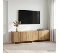 vidaXL Meuble TV 90 x 34,5 x 40 cm Sonoma Gris Bois d'ingénierie