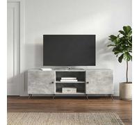 vidaXL Meuble TV Blanc brillant 150 x 31 x 50 cm Bois d'ingénierie