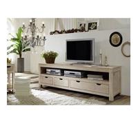 MASSIVMOEBEL24.DE Meuble TV - Bois Massif d'acacia Blanchi - Nature White #44