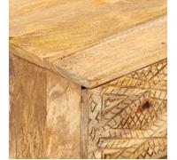 Meuble TV Bois massif de manguier 120 x 30 x 40 cm_2 ans garantie_25730