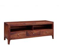 Meuble TV - Bois massif de palissandre huilé (Noisette) - Style moderne - BROOKLYN 16