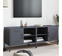 Meuble TV Centre de Divertissement Meuble Télé Salon Intérieur Acier vidaXL