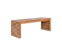 vidaXL Meuble TV Centre de Divertissement Table Basse Buffet Salon Salle de Séjour Maison Intérieur 110x60x38 cm Bois de Teck Massif Brun G
