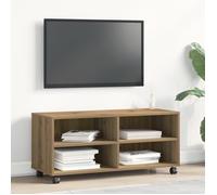 vidaXL Meuble TV Chêne Artisan 90x35x35 cm Bois d'ingénierie Finition mate