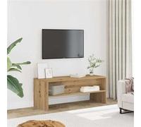 vidaXL Meuble TV chêne artisanal 100x40x40 cm bois d'ingénierie 855769