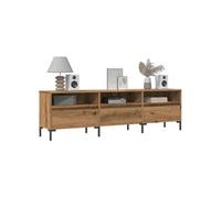 vidaXL Meuble TV chêne artisanal 150x30x44,5 cm bois d'ingénierie Multicolore