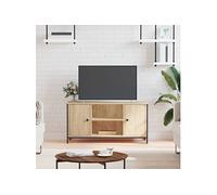 vidaXL Meuble TV Chêne sonoma 100x40x50 cm Bois d'ingénierie 832764