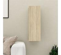 Meuble TV Chêne sonoma 30,5x30x90 cm Bois d'ingénierie Ch G