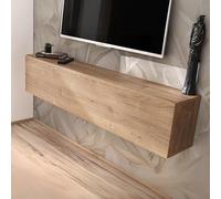 Meuble TV Como, chêne Miel - Suspendu, pour Le Salon ou la Chambre