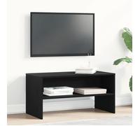 vidaXL Meuble TV / Console 862393 – Chêne noir, bois d'ingénierie, 80x40x40 cm