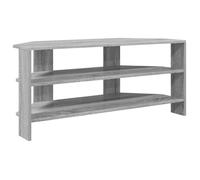 Meuble TV d'angle moderne - vidaXL - Gris Sonoma - 102x40,5x45 cm - Bois d'ingénierie - Finition mate