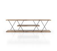 Meuble tv design avec étagère HAMAR