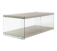 Meuble TV Design "Elementary" 120cm Argent