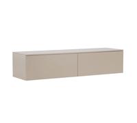 Meuble TV Design "Frihamn" 160cm Beige