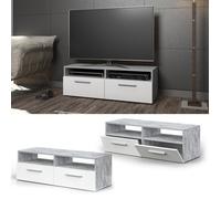 Vicco Meuble TV Diego, Béton, 95x38cm