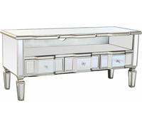 Meuble TV DKD Home Decor argenté 112 x 45 x 50 cm