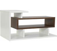 Meuble TV DKD Home Decor blanc marron 110 x 60 x 58 cm