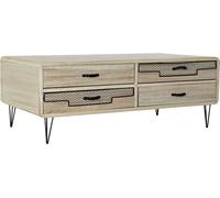 Meuble TV DKD Home Decor métal bois Paulonia (115 x 61 x 43 cm)