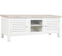 Meuble TV DKD Home Decor sapin blanc bois MDF 120 x 40 x 45 cm