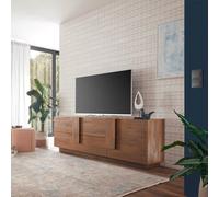 Meuble TV en bois 181 cm avec 2 tiroirs et 1 porte Jupiter MR T1