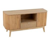 Meuble TV en Bois "Alta" 120cm Naturel Beige