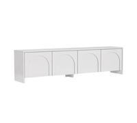 Habitat et Jardin Meuble TV en Bois Aurelia - 180 x 32 x 45 cm - Blanc