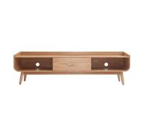 Miliboo - Meuble TV scandinave en bois clair L180 cm HALLEN