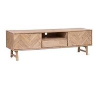 Meuble TV Aeris 2 places 1 tiroir beige