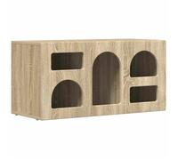 vidaXL Meuble TV Chêne Sonoma 80 x 35 x 40 cm Bois d'ingénierie