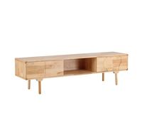 Meuble TV en Bois "Skärhamn" 200cm Naturel