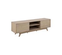 - Meuble TV en MDF avec 2 portes coulissantes - Beige - Martie